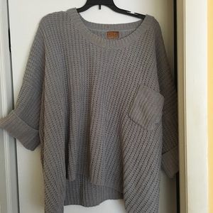 Oversized Knit Sweater 🍂